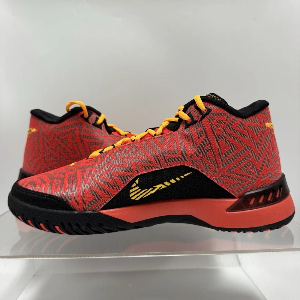 Brand New Nike LeBron NXXT Crimson Orange Basketball  HF0712-600 Men's Size 9.5